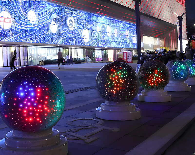 Luminous Obstacle Ball