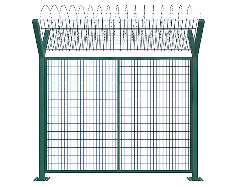 Metal Wire Mesh Palisade Airport Fence