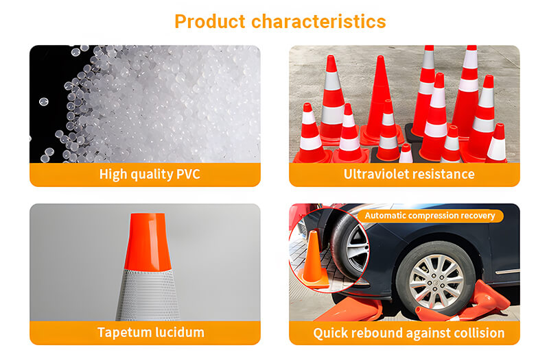 PVC Road Safety Traffic Cone