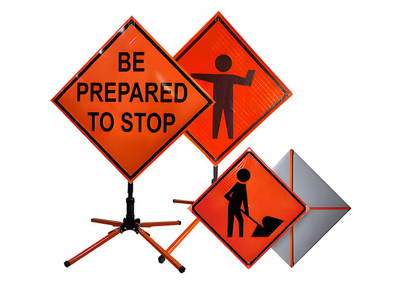 Traffic Safety Warning Sign Board