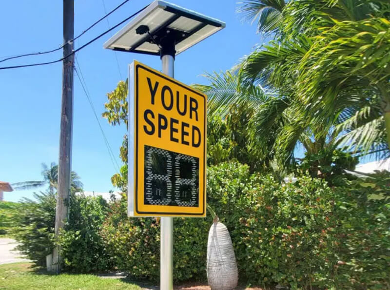 Traffic Safety Warning Sign Board