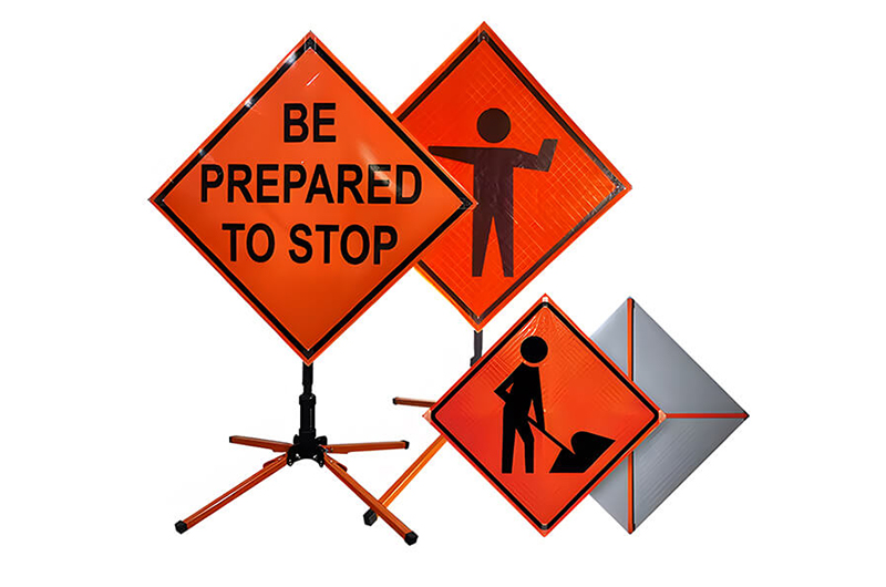 Traffic Safety Warning Sign Board