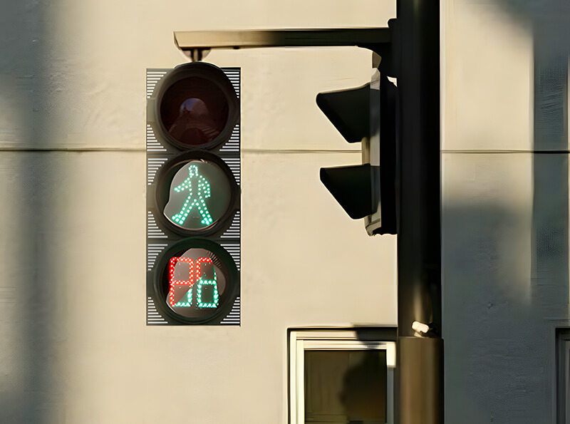 Red Green Traffic Signal Light