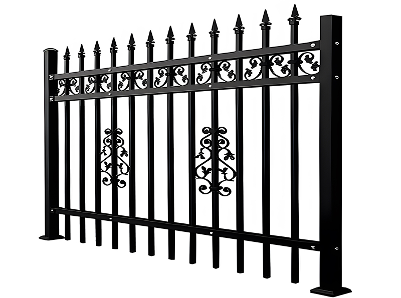 Metal Wrought Iron Fence