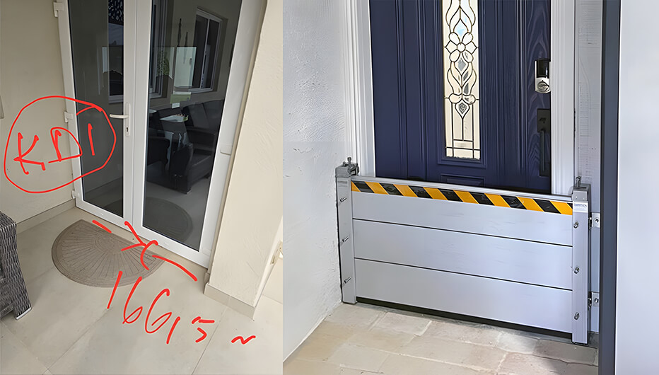 Aluminum Flood Barriers: A Dubai Villa's Defense Against Monsoon Threats